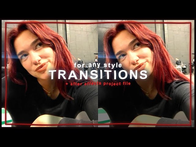 simple transitions for edits (any style) - after effects tutorial | klqvsluv