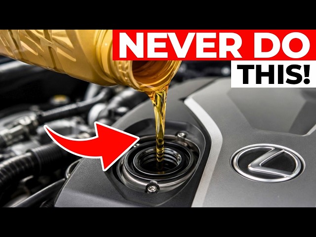 This Lexus Oil Change Mistake Can Cost You a 10,000 Engine Rebuild!