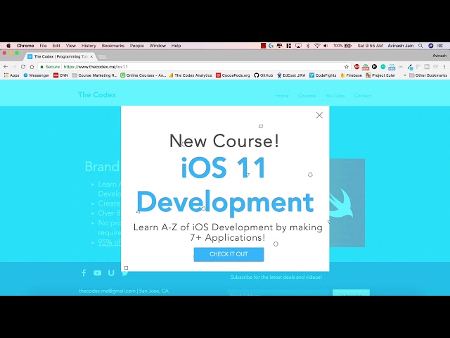Brand New Course! The Complete iOS 11 Development Course - Get it now for just $10!
