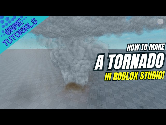 How To Make A Working Tornado In Roblox Studio! | RS