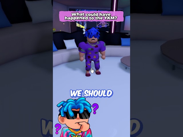 WHAT COULD HAVE HAPPENED to the YKM?! 😰 #roblox #shorts