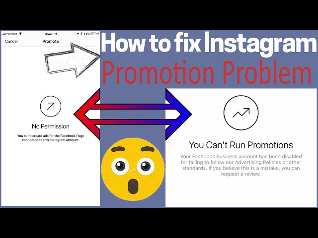 Instagram no permission problem ||You Can't Run Promotions|| How to fix Instagram promotion problem