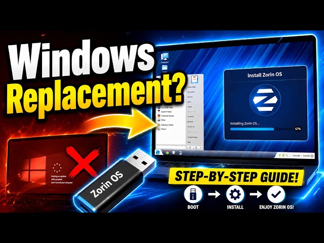 I install Zorin OS to replace Windows on an old PC (and WOW!)
