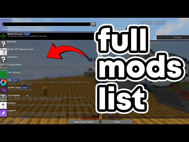My Full Mods For 2b2t