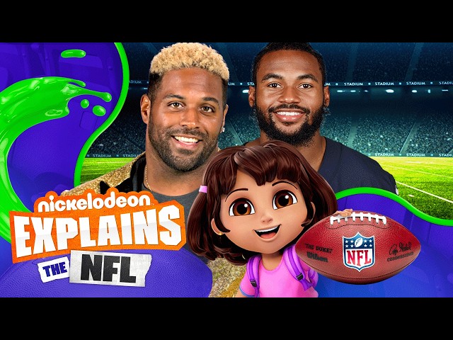 FULL EPISODE: Nick Explains the NFL with DoodleBob & Dora 🏈 | Nickelodeon