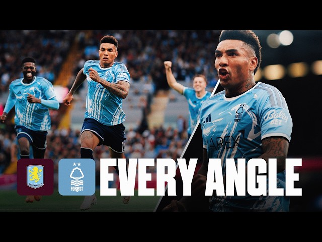 Every Angle of Igor Jesus' 88th-Minute Winner! 🤩 | Aston Villa 1-2 Nottingham Forest