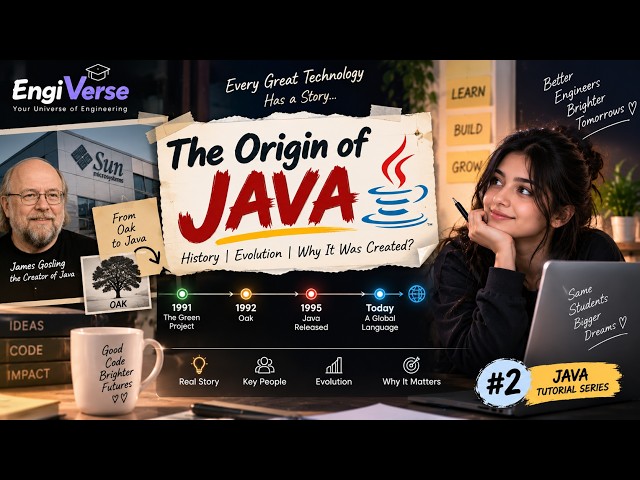 The Origin of Java ☕ | History of Java | Why Was Java Created? | Java Tutorial #2