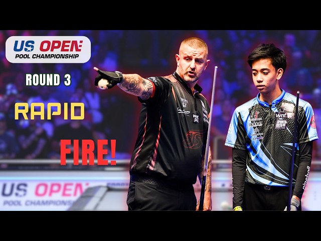 FAST & FURIOUS 9-BALL! | Jayson Shaw vs AJ Manas | Epic Shootout | US Open Pool 2026