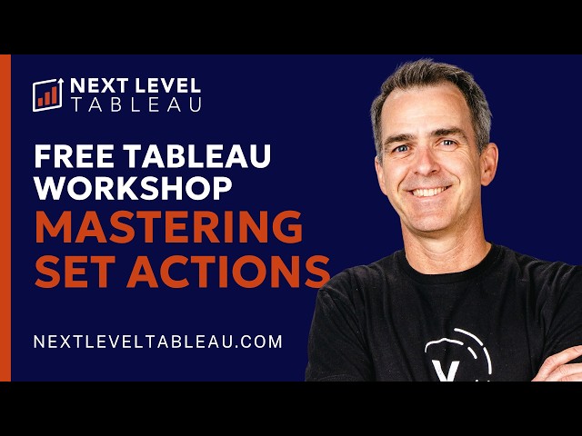 Mastering Set Actions in Tableau: 6 Real-World Techniques