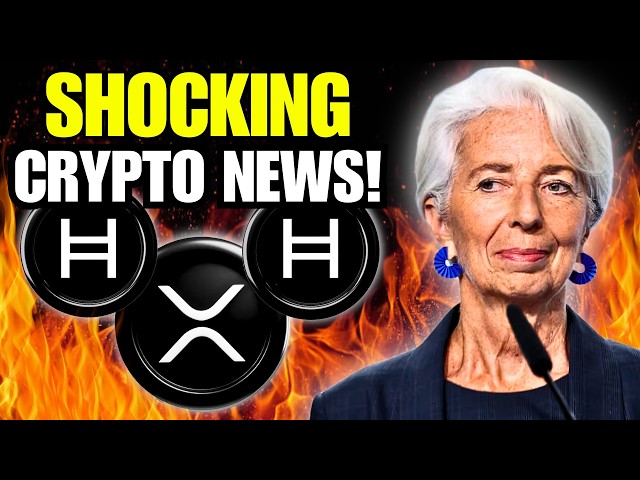 European Central Bank President CONFIRMS Digital Euro on Hedera HBAR & Ripple XRP!