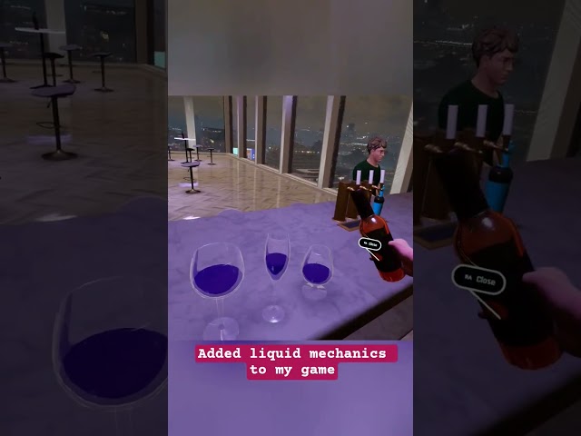 You can now pour, spill, and mix the liquids in my game! #indiegame #gameplay