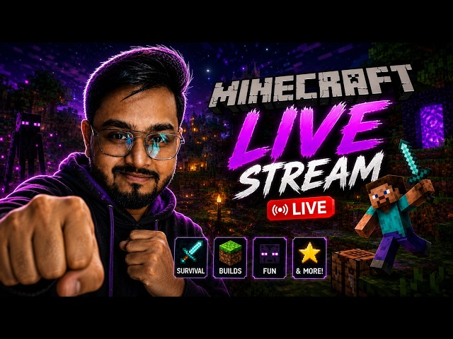 playing minecraft live!! | #shorts #minecraft #viral