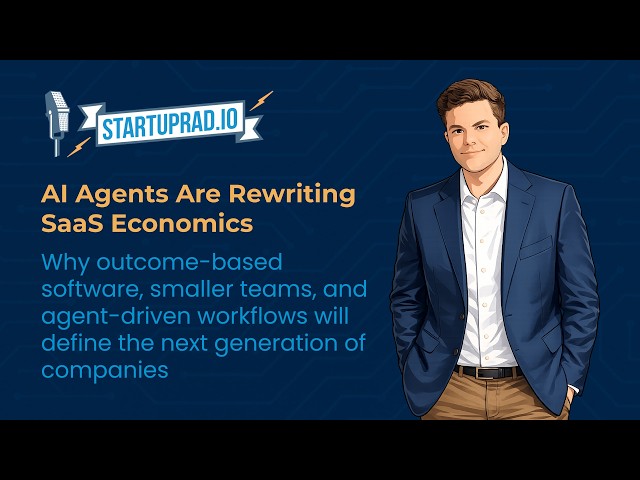 AI Agents Are Repricing SaaS: The End of Seat-Based Pricing (Ventech's Stephan Wirries)