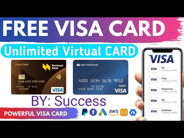 How to Get Free Virtual Visa Card in 2024 | Get Free VVC | Get Free VCC | Get Free Master Card 2024