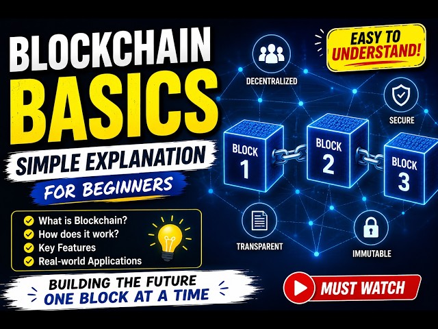 Unlocking Blockchain 🚀 | The Technology Behind Bitcoin Explained Simply