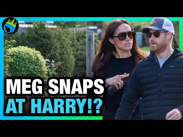 Meghan Markle CAUGHT ON CAMERA ARGUING With Harry!?