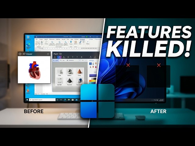 10 Windows Features You’ll NEVER See Again… Microsoft Killed Them