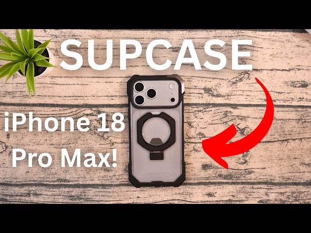 EXCLUSIVE: SUPCASE iPhone 18 Pro Max UB Grip Case REVIEW! // STYLISH & RUGGED!