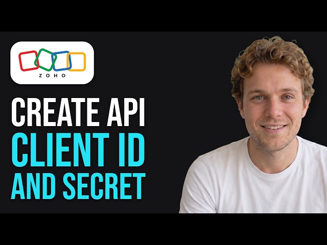 How to Create a Zoho Books API Client ID and Secret (Easy 2026 Method)