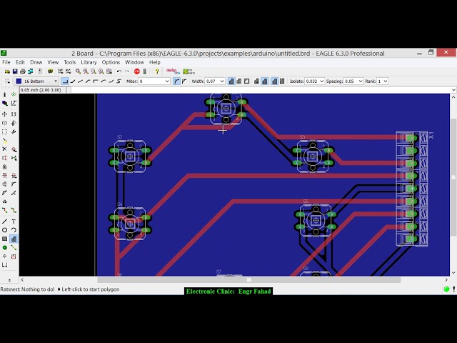 PLC ladder logic programming tutorial# 22: Designing Your Own Buttons and H-bridge Modules pcb