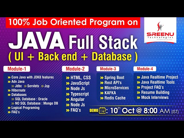 JAVA Full Stack