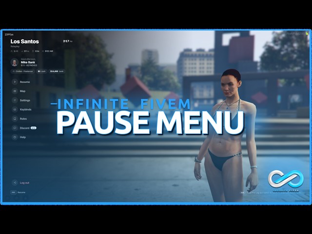 FiveM Pause Menu | Modern, Customizable & Feature-Packed