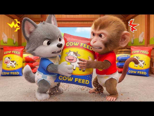 Sharing is Caring  | Can You Share? | Monkeys Learn About Good Manners | RooRoo Monkey Kids Song