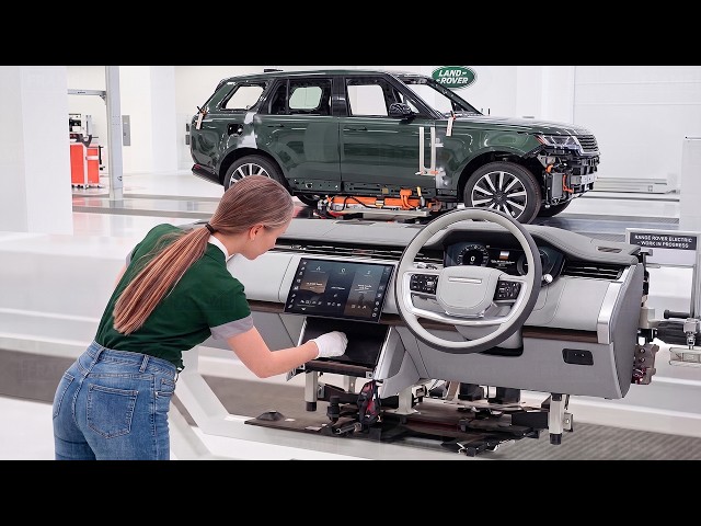 How They Build the Most Powerful Range Rover Ever Made – Production Line