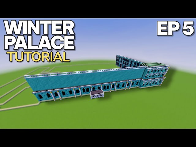 Minecraft Tutorial: How To Build The Winter Palace | Ep 5 |