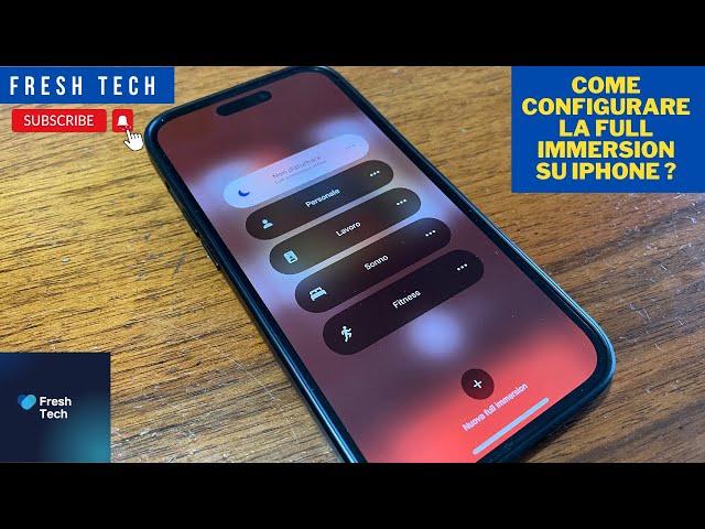 How to set up Focus mode on iPhone?