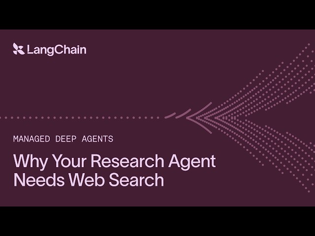 Add Web Search to Managed Deep Agents for free with One MCP Config