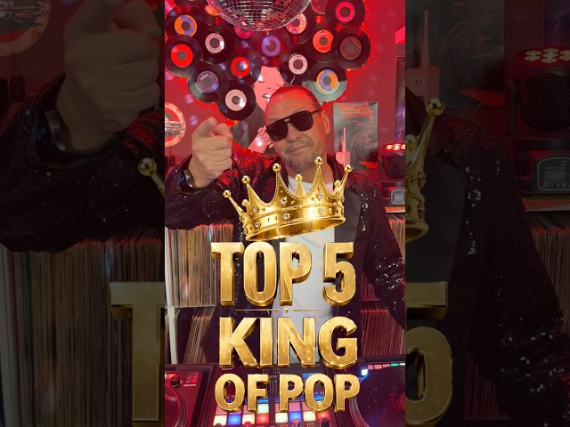 Top 5 King of Pop Songs 👑🔥  #MichaelJackson #KingOfPop #80sMusic