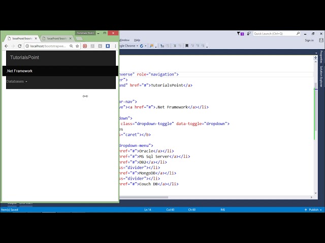 Bootstrap - Navbar Class