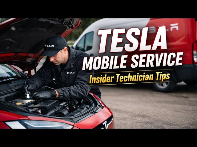 How Your Tesla Gets Serviced at Home: Insider Technician Tips