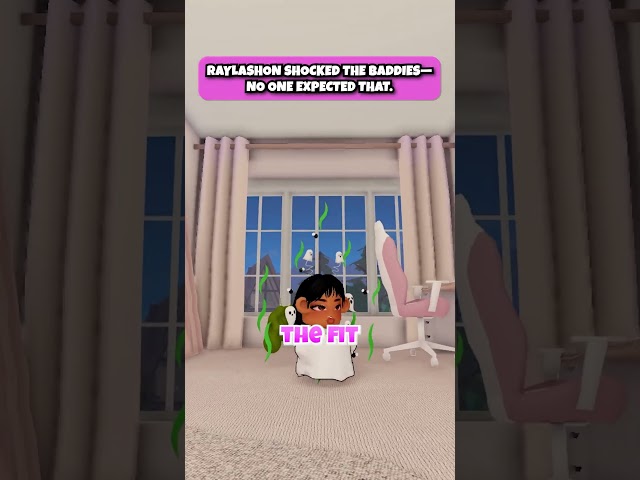 RAYLASHON SHOCKED the BADDIES! *No ONE expected THAT* 😡 #roblox #shorts