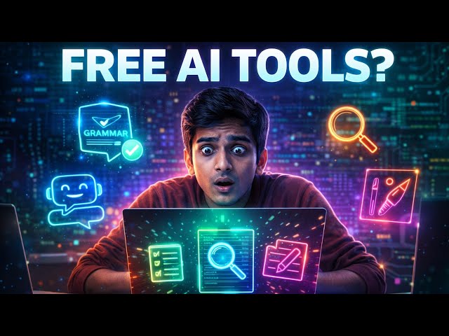 Top 5 FREE AI Tools for Students 🤯 | Study Faster with AI | 2026