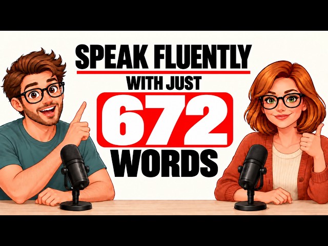 Stop Learning Thousands of English Words - 672 is ENOUGH | English Listening Practice