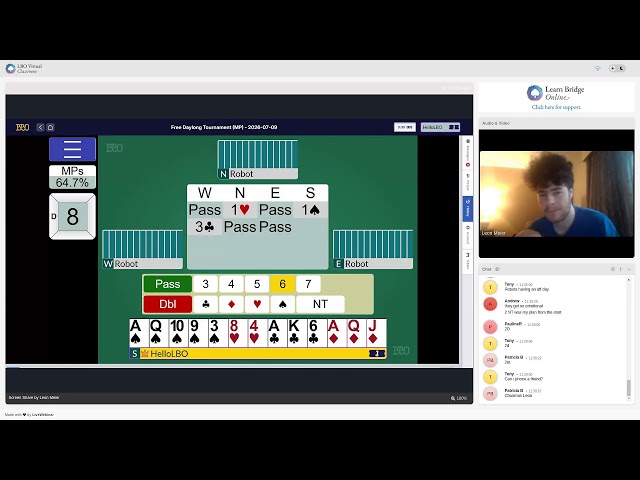 Bridge Practice: DON'T PANIC!! with Leon Meier | Learn Bridge Online