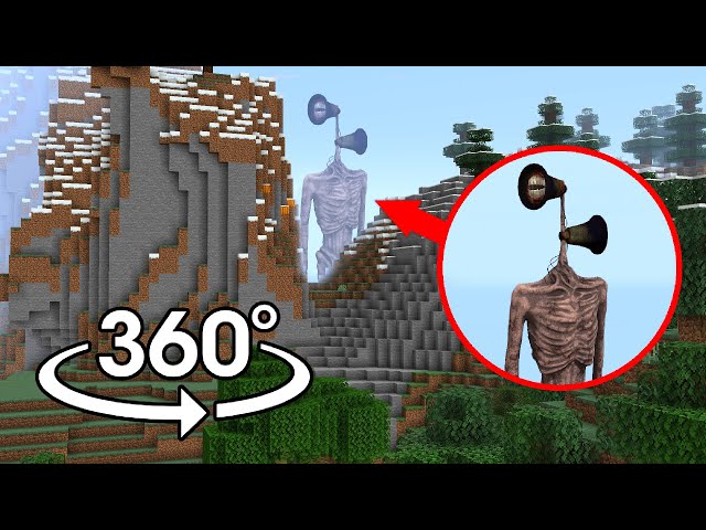 360° POV: Siren Head in Minecraft