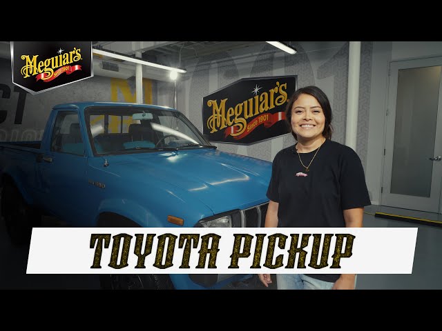 Classic Truck Detailing - 1982 Toyota 4WD Pickup, From Car Washing to Polishing - Meguiar’s Vlog