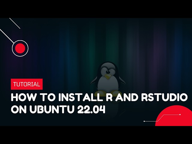 How to Install R and RStudio on Ubuntu 22.04 | VPS Tutorial