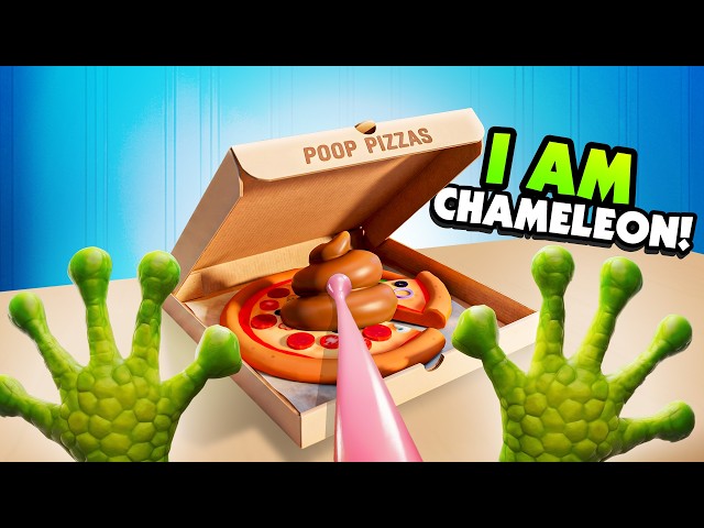 I Put POOP on the Store Owner's Pizza (Be A Chameleon)