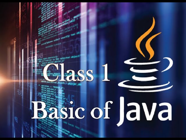 basics of java in tamil || class 1
