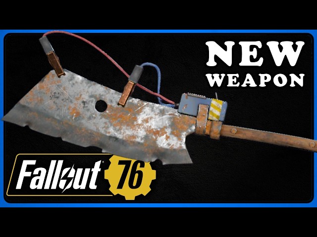 Fallout 76: Hog Splitter - Brand New Weapon from Meat Week, Don't Miss It.