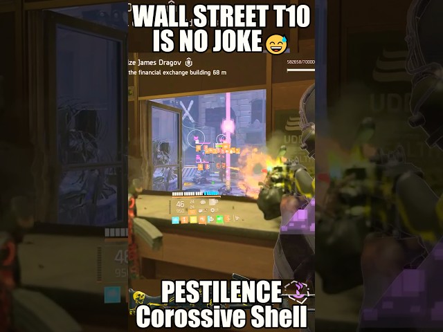 ☠️ Wall Street T10 Escalation Is BRUTAL | Pestilence + Corrosive Shell | The Division 2 #shorts