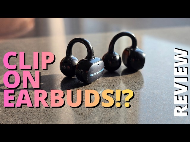 My First Ever Clip-On Earbuds?! | SOUNDPEATS Pop Clip 2 Review