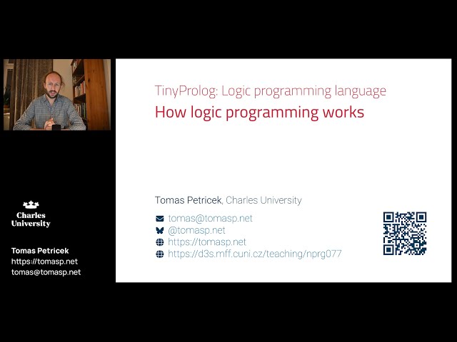 TinyProlog 5.1 - How logic programming works