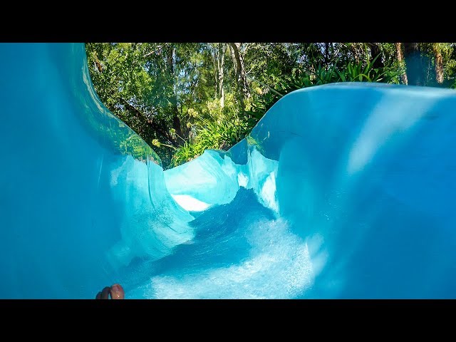 Splash Out Waterslide (right) at Jamberoo Action Park
