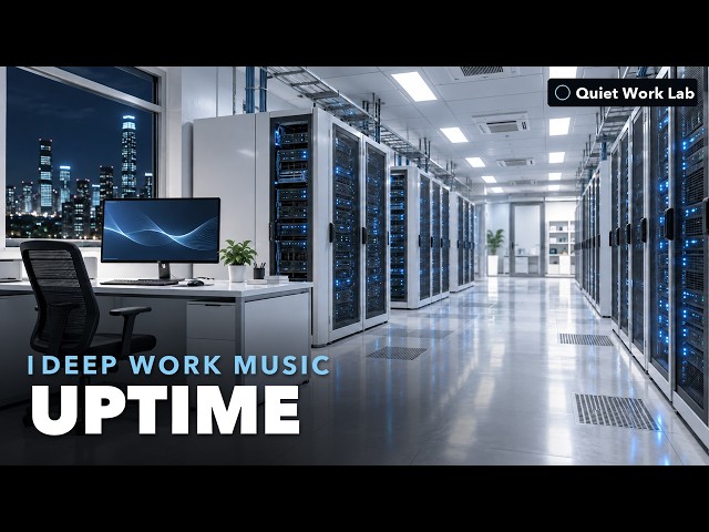 Deep Work Music — Uptime for Coding, Writing & Late Night Focus
