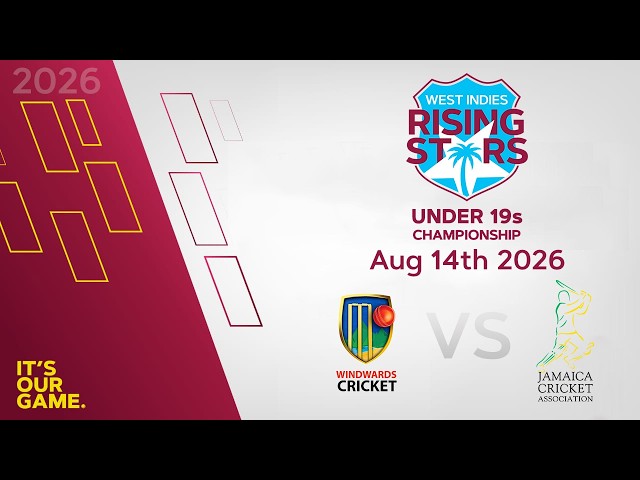 🔴 LIVE Windward Islands v Jamaica | CWI Women’s Under 19 | 20 Over Championships 2026